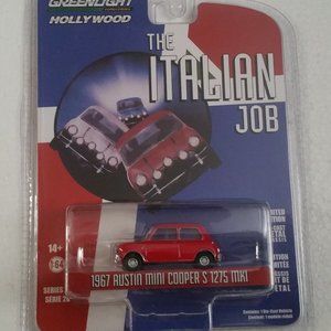 Greenlight 1:64 The Italian Job 1967 Austin Mini Cooper S 1275 MKI Red